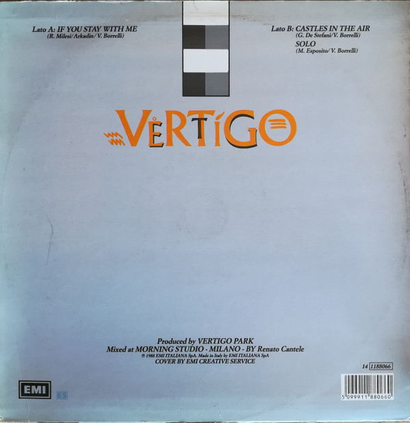 Vertigo - If You Stay With Me | EMI (14 1188066) - main