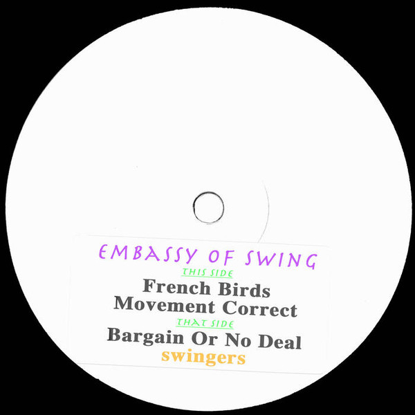 Embassy Of Swing - Swingin Wax 02 | Swingers (SWINGIN-WAX-0002)