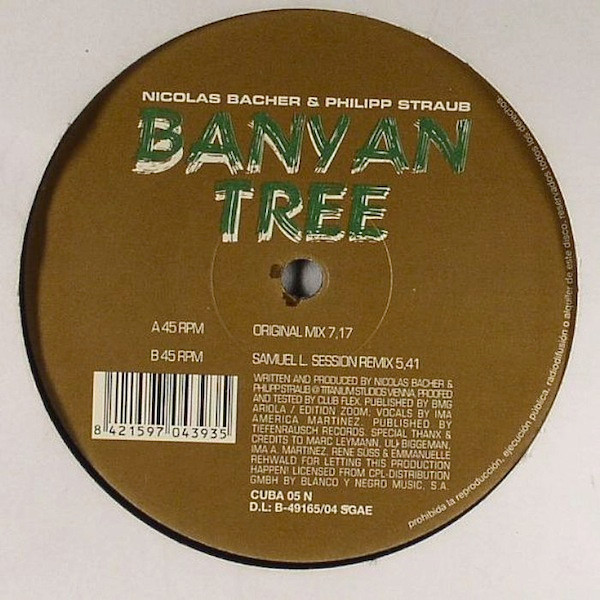 Nicolas Bacher & Philipp Straub - Banyan Tree | Cuba Records (CUBA 05 N) - main Nicolas Bacher & Philipp Straub - Banyan Tree | Cuba Records (CUBA 05 N) - main