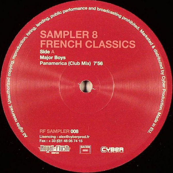 Various - Sampler 8 - French Classics | Royal Flush Records (RF SAMPLER 008)