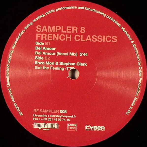 Various - Sampler 8 - French Classics | Royal Flush Records (RF SAMPLER 008) - 2 Various - Sampler 8 - French Classics | Royal Flush Records (RF SAMPLER 008) - 2