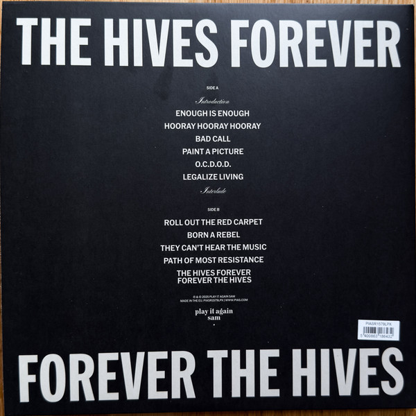 The Hives - The Hives Forever Forever The Hives | Play It Again Sam (PIASR1579LPX) - 2