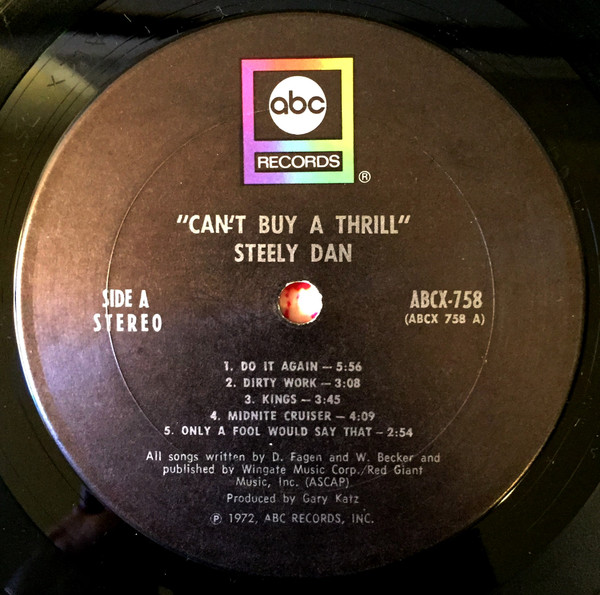 Steely Dan - Can't Buy A Thrill | ABC Records (ABCX 758) - 3 Steely Dan - Can't Buy A Thrill | ABC Records (ABCX 758) - 3