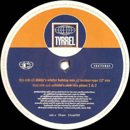 The Tyrrel Corporation - Better Days Ahead | Cooltempo (12cool303) - 3