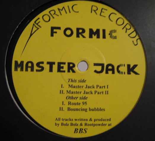 Formic - Master Jack | Formic Records (FR 001)