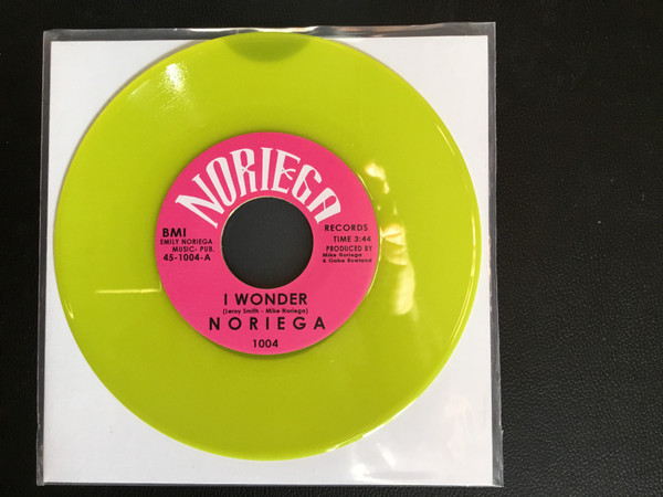 Noriega / The Vatones - I Wonder / I Was Made To Love You | Noriega (45-1004) - main