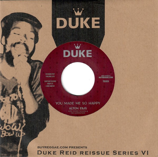 Alton Ellis / Tommy McCook - You Made Me So Happy / Duke's Reggae | Duke Records (TIEU029)