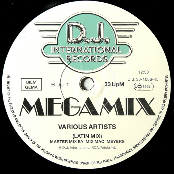 Various - The House Sound Of Chicago Megamix (The Dance-House-Power-Remix) | D.J. International Records (D.J. 33-1006-45) - 6 Various - The House Sound Of Chicago Megamix (The Dance-House-Power-Remix) | D.J. International Records (D.J. 33-1006-45) - 6