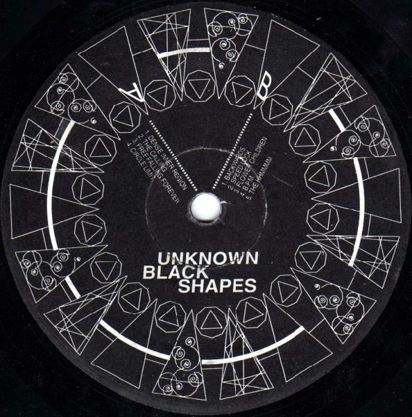 Population One - Unknown Black Shapes | Utensil Records (UT 004)