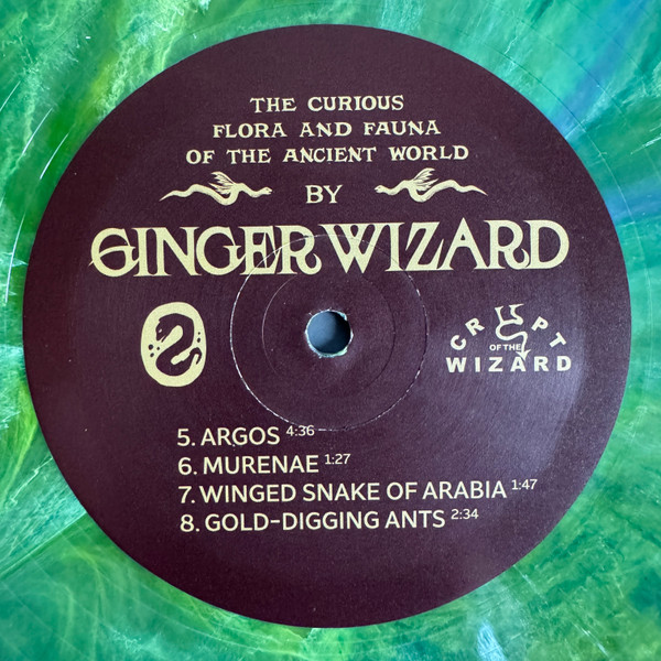 Ginger Wizard - Curious Flora & Fauna Of The Ancient World | Crypt Of The Wizard (CRYPTMETAL037) - 4 Ginger Wizard - Curious Flora & Fauna Of The Ancient World | Crypt Of The Wizard (CRYPTMETAL037) - 4
