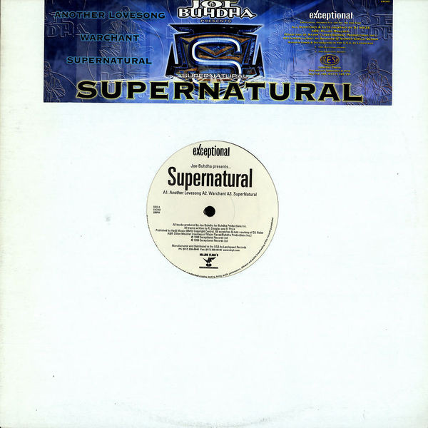 Joe Buhdha Presents Supernatural - Another Lovesong | Exceptional (EXC001)