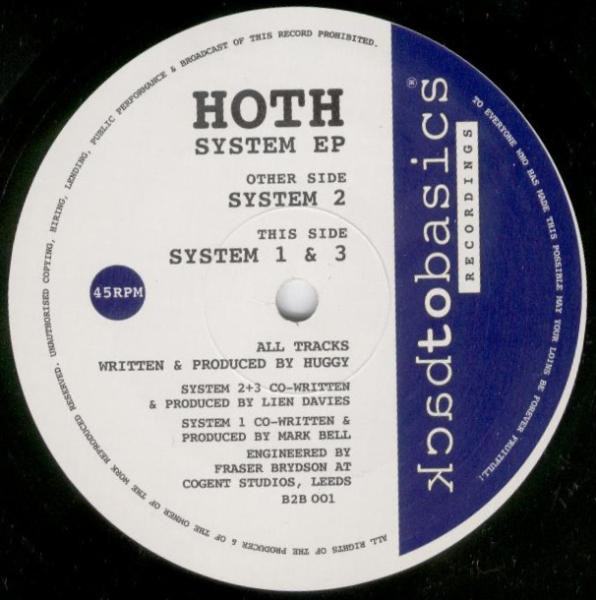 Hoth - System EP | Back To Basics (B2B 001) - main