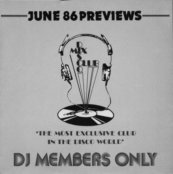 Various - June 86 - Previews | DMC (DMC 041/1) - main