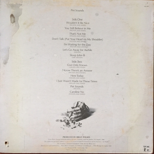 The Beach Boys - Pet Sounds | Reprise Records (MS 2197) - 2 The Beach Boys - Pet Sounds | Reprise Records (MS 2197) - 2