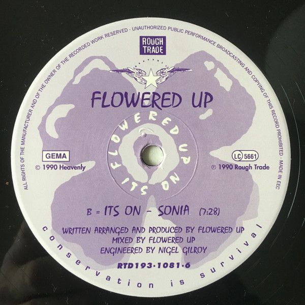 Flowered Up - It's On | Rough Trade (RTD193·1081·6)