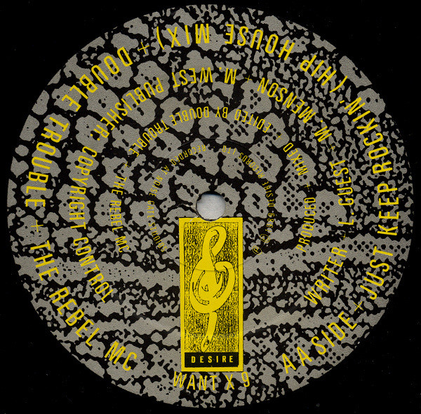 Double Trouble & Rebel MC - Just Keep Rockin' | Desire Records (WANT X 9) - 4