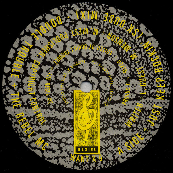 Double Trouble & Rebel MC - Just Keep Rockin' | Desire Records (WANT X 9) - 3