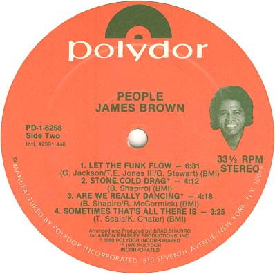 James Brown - People | Polydor (PD-1-6258) - 3