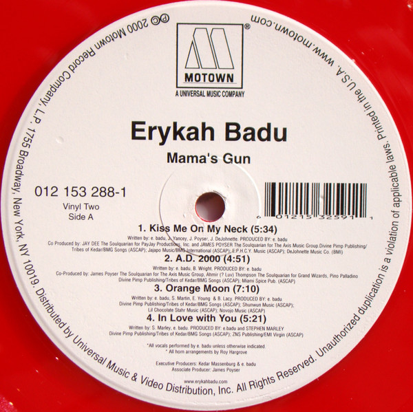 Erykah Badu - Mama's Gun | Motown (012 153 259-1) - 4