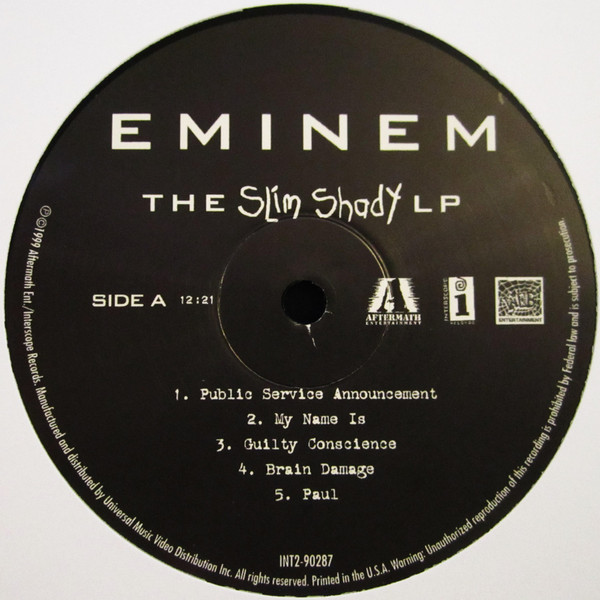Eminem - The Slim Shady LP | Aftermath Entertainment (606949028718) - 3