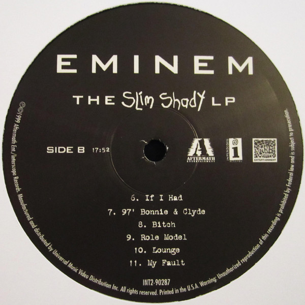 Eminem - The Slim Shady LP | Aftermath Entertainment (606949028718) - 4