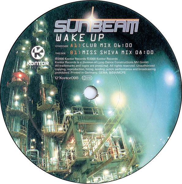Sunbeam - Wake Up | Kontor Records (Kontor098) - 3