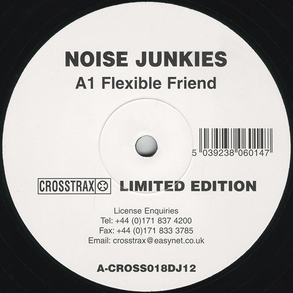 Noise Junkies - Flexible Friend | Crosstrax (CROSS018DJ12) Noise Junkies - Flexible Friend | Crosstrax (CROSS018DJ12)