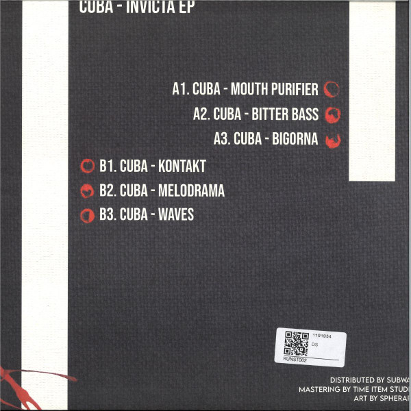 Cuba - Invicta EP | Spherart Records (KUNST002) - 2 Cuba - Invicta EP | Spherart Records (KUNST002) - 2