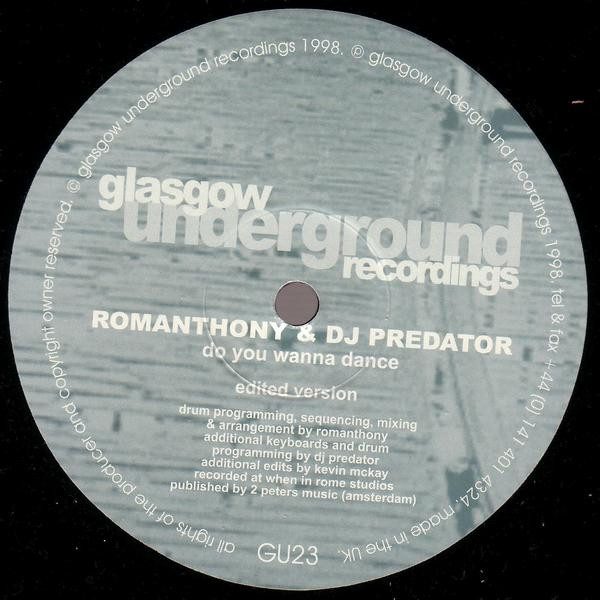 Romanthony & DJ Predator - Do You Wanna Dance | Glasgow Underground (GU23) - 2 Romanthony & DJ Predator - Do You Wanna Dance | Glasgow Underground (GU23) - 2