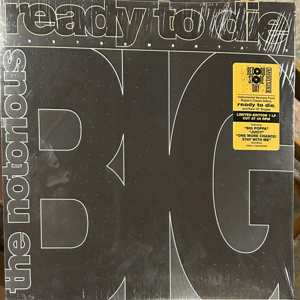 Notorious B.I.G. - Ready To Die Instrumentals | Bad Boy Records (726083-1)