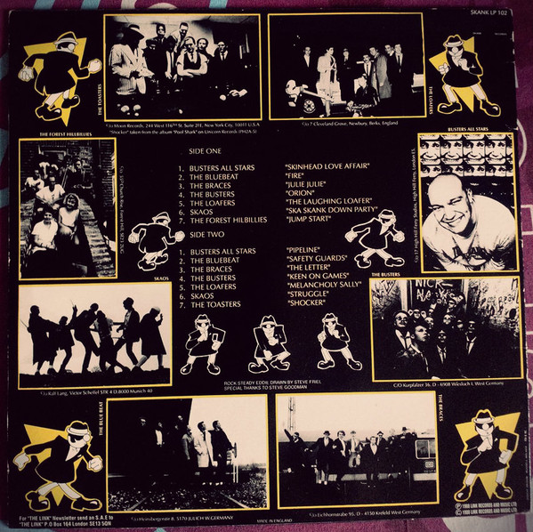 Various - Skank (Licensed To Ska) | Skank Records (SKANK LP 102)