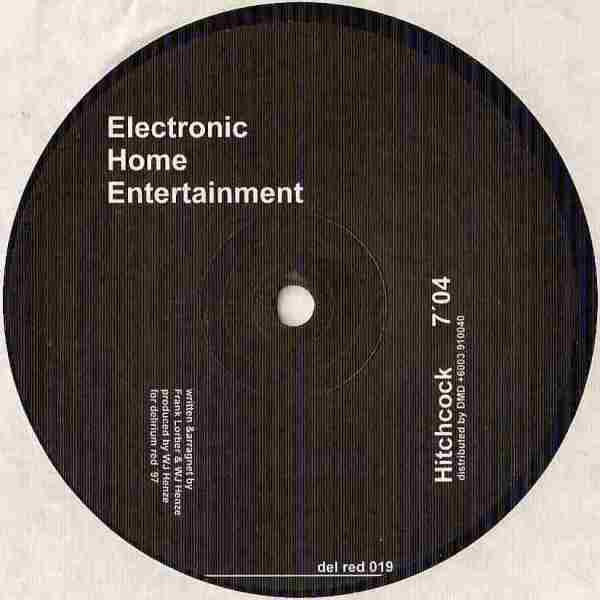 Electronic Home Entertainment - Hitchcock / Robotribe | Delirium Red (del red 019) - main