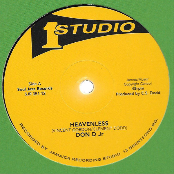 Don Drummond Jr. / Jackie Mittoo , Earl "Bagga" Walker & Pablo Black - Heavenless / After Christmas | Soul Jazz Records (SJR 351-12) - 3 Don Drummond Jr. / Jackie Mittoo , Earl "Bagga" Walker & Pablo Black - Heavenless / After Christmas | Soul Jazz Records (SJR 351-12) - 3