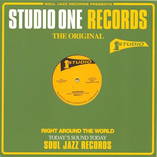 Don Drummond Jr. / Jackie Mittoo , Earl "Bagga" Walker & Pablo Black - Heavenless / After Christmas | Soul Jazz Records (SJR 351-12)