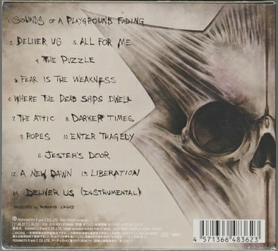 In Flames - Sounds Of A Playground Fading [CD - 1st Japan Ed. Slipcase - 2011 - YRCG-90061 - NM with Poster] Death Metal | Yoshimoto R and C CO., LTD. (YRCG-90061) - 2