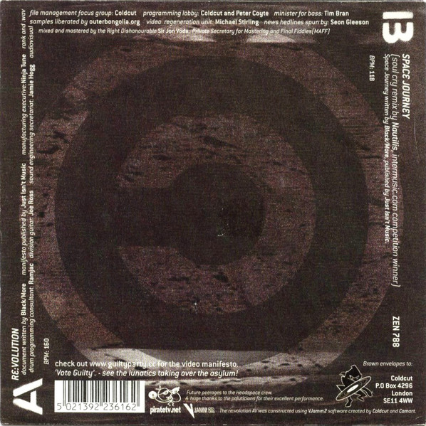 Coldcut - Re:volution | Ninja Tune (ZEN 788) - 2