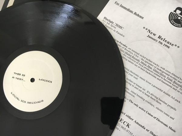 Bluelight Isms - Ink Spots EP | Local 101 Records (LOC 001)