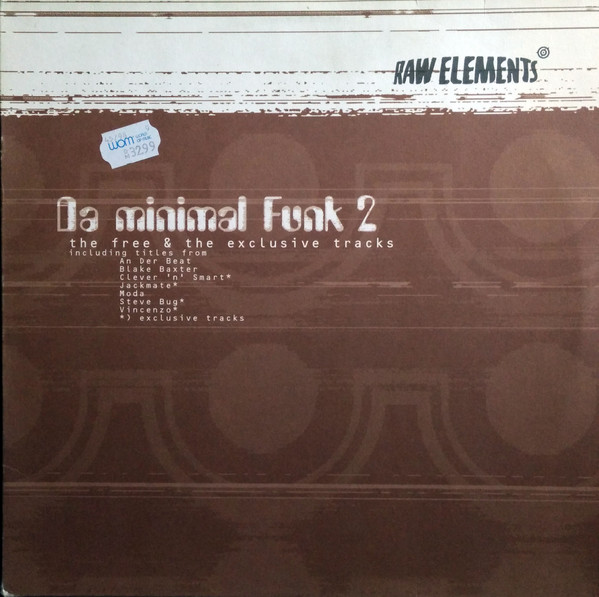 Various - Da Minimal Funk 2 | Raw Elements (Raw 626)
