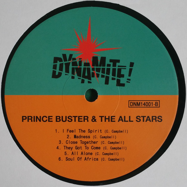 Prince Buster - I Feel The Spirit | Dynamite! (DNM14001) - 4 Prince Buster - I Feel The Spirit | Dynamite! (DNM14001) - 4