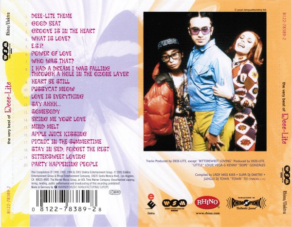 Deee-Lite - The Very Best Of Deee-Lite | Elektra (8122-78389-2) - 2 Deee-Lite - The Very Best Of Deee-Lite | Elektra (8122-78389-2) - 2