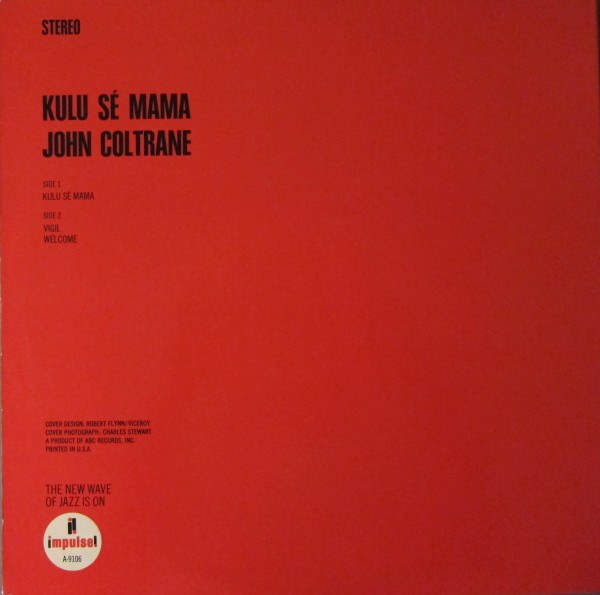 John Coltrane - Kulu Sé Mama | Impulse! (AS-9106) - 4
