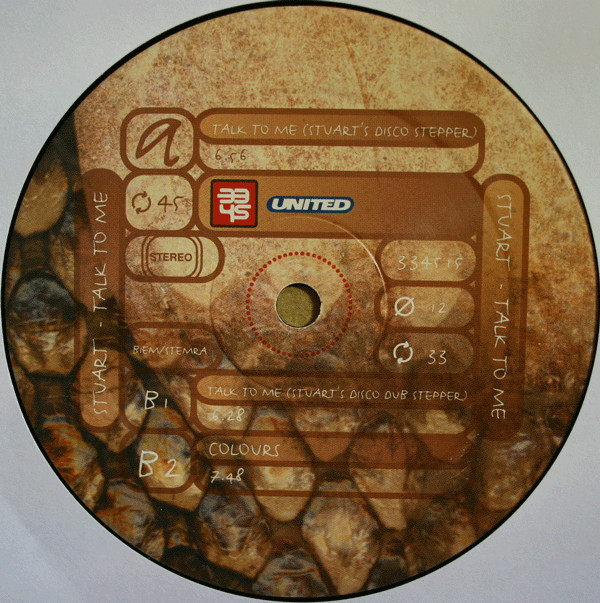 Stuart - Talk To Me | 3345 Recordings (334515) - 2