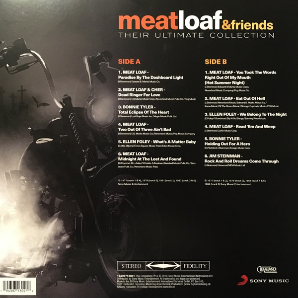 Various - Meatloaf & Friends - Their Ultimate Collection | Sony Music (19439713021) - main