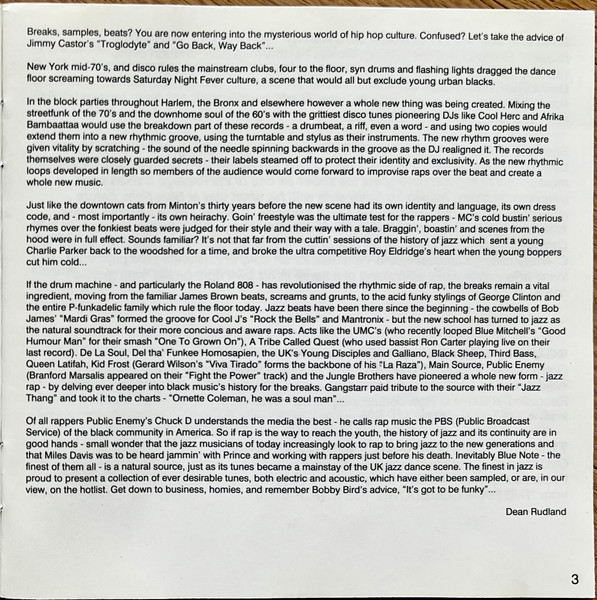 Various - Blue Break Beats | Blue Note (CDP 7991061) - 4