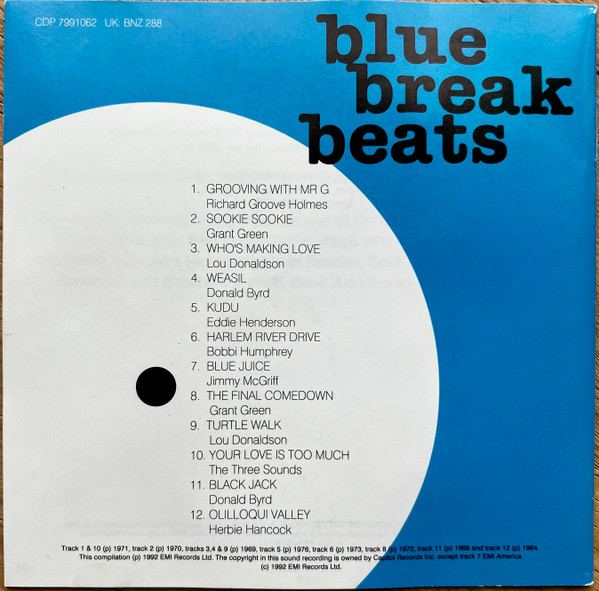 Various - Blue Break Beats | Blue Note (CDP 7991061) - 2