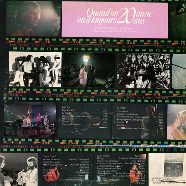 Jean-Pierre Ferland - Quand On Aime On A Toujours 20 Ans | Barclay (80228) - 2 Jean-Pierre Ferland - Quand On Aime On A Toujours 20 Ans | Barclay (80228) - 2