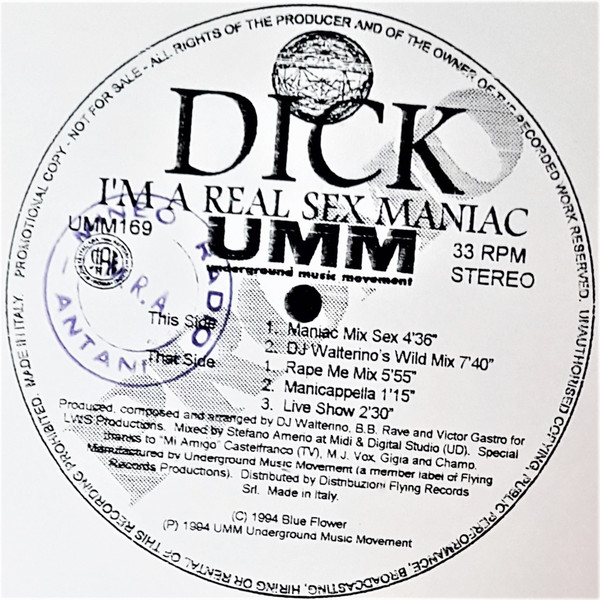 Dick - I'm A Real Sex Maniac | UMM (UMM 169) - 2