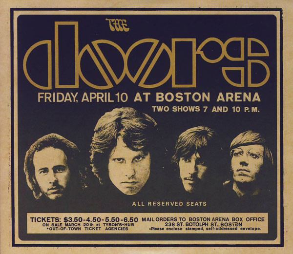 The Doors - Live In Boston 1970 | Bright Midnight Records (8122-79979-0)