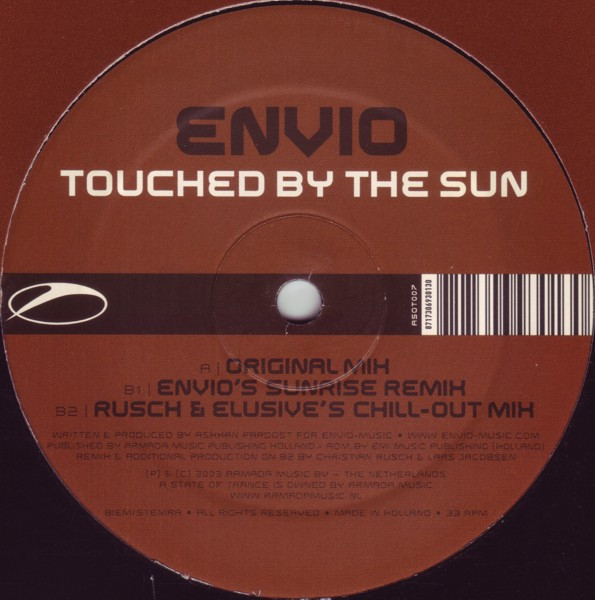 Envio - Touched By The Sun | A State Of Trance (ASOT007) - 4 Envio - Touched By The Sun | A State Of Trance (ASOT007) - 4