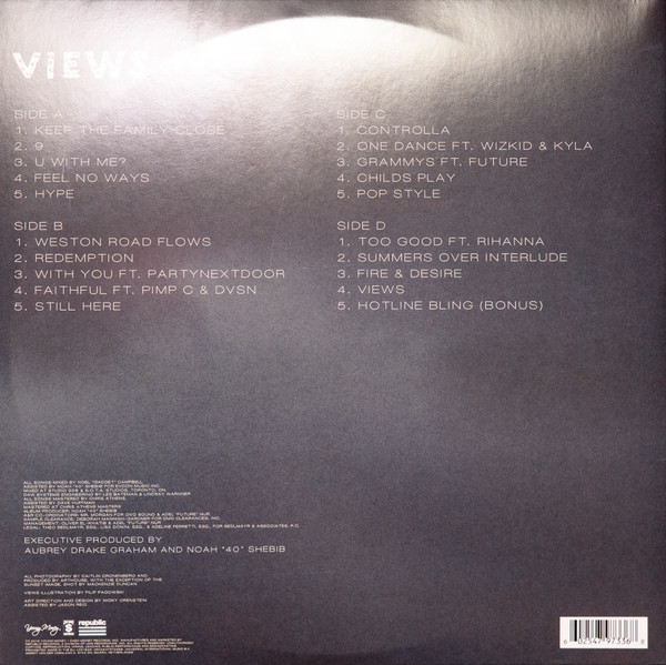 Drake - Views | Republic Records (0602647973368) - 3